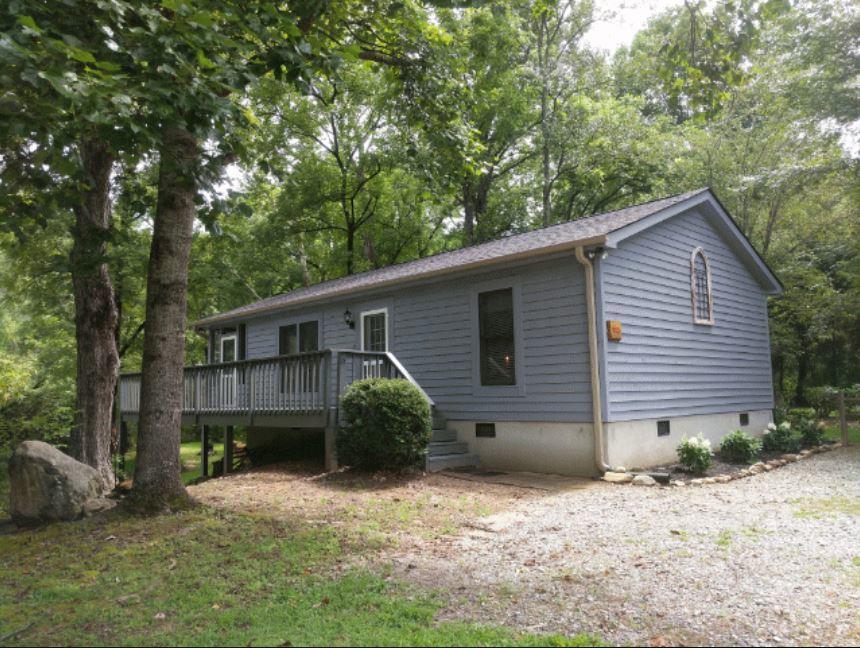 Reedy Patch Cabin Villa Hendersonville Bagian luar foto